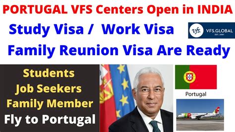 vfs india to portugal